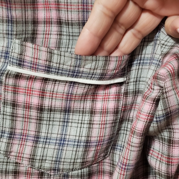 Ugg Raven Flannel  Pajama Set Large - Picture 5 of 10